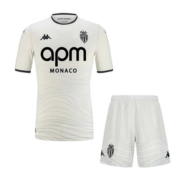 Trikot AS Monaco Ausweich Kinder 2024-25